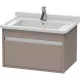 Заказать Тумба базальт матовый 80 см Duravit Ketho KT666404343 в магазине сантехники Santeh-Crystal.ru