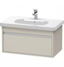 Тумба тауп матовый 80 см Duravit Ketho KT666709191