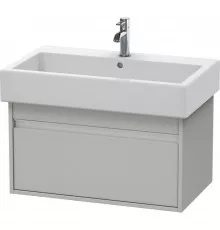 Тумба бетонно-серый матовый 75 см Duravit Ketho KT668700707