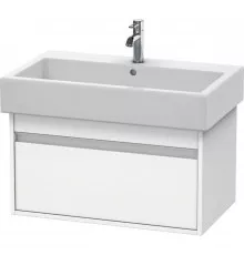 Тумба белый матовый 75 см Duravit Ketho KT668701818