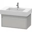 Тумба бетонно-серый матовый 80 см Duravit Ketho KT669000707 Тумба бетонно-серый матовый 80 см Duravit Ketho KT669000707