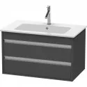 Тумба графит матовый 80 см Duravit Ketho KT642904949 Тумба графит матовый 80 см Duravit Ketho KT642904949