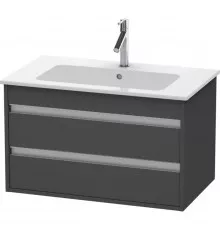Тумба графит матовый 80 см Duravit Ketho KT642904949