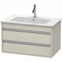 Тумба тауп матовый 80 см Duravit Ketho KT642909191 Тумба тауп матовый 80 см Duravit Ketho KT642909191