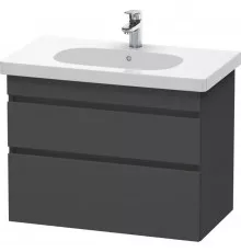 Тумба графит матовый 80 см Duravit DuraStyle DS648404949