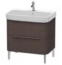 Тумба дуб темный брашированный 77,5 см Duravit Happy D.2 H2637307272