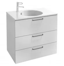 Тумба белый глянец 80 см Jacob Delafon Odeon Rive Gauche EB2532-R9-G1C