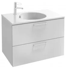 Тумба белый глянец 80 см Jacob Delafon Odeon Rive Gauche EB2522-R6-G1C