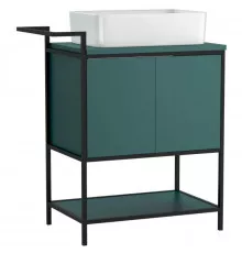 Тумба зеленый/черный 80 см Cersanit Botanique A63014