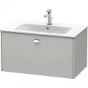 Тумба бетонно-серый матовый 82 см Duravit Brioso BR400201007