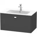 Тумба графит матовый 82 см Duravit Brioso BR400201049 Тумба графит матовый 82 см Duravit Brioso BR400201049
