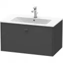 Тумба графит матовый 82 см Duravit Brioso BR400204949 Тумба графит матовый 82 см Duravit Brioso BR400204949