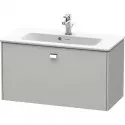 Тумба бетонно-серый матовый 82 см Duravit Brioso BR401101007