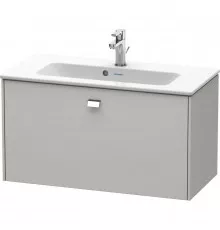 Тумба бетонно-серый матовый 82 см Duravit Brioso BR401101007