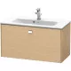 Приобрести Тумба дуб 82 см Duravit Brioso BR401101030 в магазине сантехники Santeh-Crystal.ru