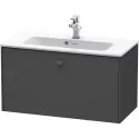 Тумба графит матовый 82 см Duravit Brioso BR401104949 Тумба графит матовый 82 см Duravit Brioso BR401104949
