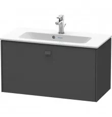 Тумба графит матовый 82 см Duravit Brioso BR401104949
