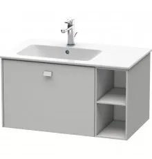 Тумба бетонно-серый матовый 82 см Duravit Brioso BR401200707