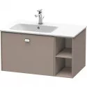 Тумба базальт матовый 82 см Duravit Brioso BR401201043 Тумба базальт матовый 82 см Duravit Brioso BR401201043