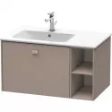 Тумба базальт матовый 82 см Duravit Brioso BR401204343 Тумба базальт матовый 82 см Duravit Brioso BR401204343