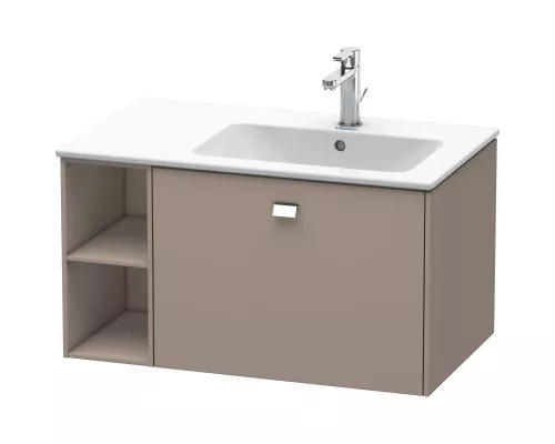 Приобрести Тумба базальт матовый 82 см Duravit Brioso BR401401043 в магазине сантехники Santeh-Crystal.ru