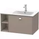 Приобрести Тумба базальт матовый 82 см Duravit Brioso BR401401043 в магазине сантехники Santeh-Crystal.ru