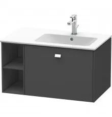 Тумба графит матовый 82 см Duravit Brioso BR401401049