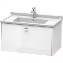 Тумба белый глянец 82 см Duravit Brioso BR404201022 Тумба белый глянец 82 см Duravit Brioso BR404201022