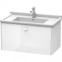 Тумба белый глянец 82 см Duravit Brioso BR404202222 Тумба белый глянец 82 см Duravit Brioso BR404202222