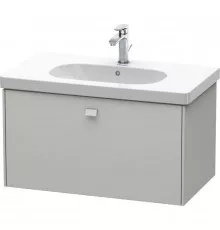 Тумба бетонно-серый матовый 82 см Duravit Brioso BR404600707