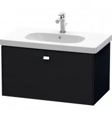 Тумба черный дуб 82 см Duravit Brioso BR404601016