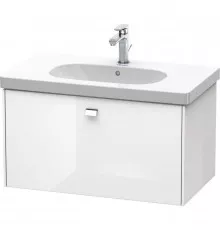 Тумба белый глянец 82 см Duravit Brioso BR404601022