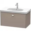 Тумба базальт матовый 82 см Duravit Brioso BR404601043 Тумба базальт матовый 82 см Duravit Brioso BR404601043