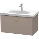 Тумба базальт матовый 82 см Duravit Brioso BR404604343 Тумба базальт матовый 82 см Duravit Brioso BR404604343