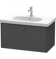 Тумба графит матовый 82 см Duravit Brioso BR404604949