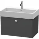Тумба графит матовый 78,4 см Duravit Brioso BR405501049 Тумба графит матовый 78,4 см Duravit Brioso BR405501049