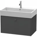 Тумба графит матовый 78,4 см Duravit Brioso BR405504949 Тумба графит матовый 78,4 см Duravit Brioso BR405504949
