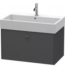 Тумба графит матовый 78,4 см Duravit Brioso BR405504949