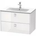 Тумба белый глянец 82 см Duravit Brioso BR410201022 Тумба белый глянец 82 см Duravit Brioso BR410201022