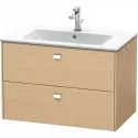 Тумба дуб 82 см Duravit Brioso BR410201030 Тумба дуб 82 см Duravit Brioso BR410201030