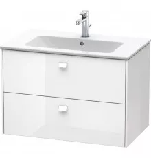 Тумба белый глянец 82 см Duravit Brioso BR410202222