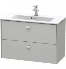 Тумба бетонно-серый матовый 82 см Duravit Brioso BR411100707