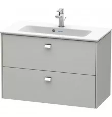 Тумба бетонно-серый матовый 82 см Duravit Brioso BR411101007