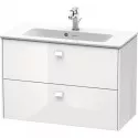 Тумба белый глянец 82 см Duravit Brioso BR411102222 Тумба белый глянец 82 см Duravit Brioso BR411102222