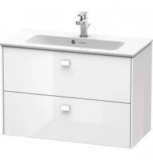 Тумба белый глянец 82 см Duravit Brioso BR411102222