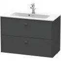 Тумба графит матовый 82 см Duravit Brioso BR411104949 Тумба графит матовый 82 см Duravit Brioso BR411104949