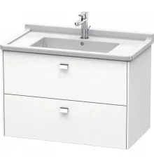 Тумба белый матовый 82 см Duravit Brioso BR414201018