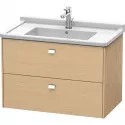 Тумба дуб 82 см Duravit Brioso BR414201030 Тумба дуб 82 см Duravit Brioso BR414201030