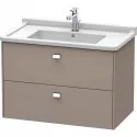 Тумба базальт матовый 82 см Duravit Brioso BR414201043 Тумба базальт матовый 82 см Duravit Brioso BR414201043
