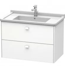 Тумба белый матовый 82 см Duravit Brioso BR414201818